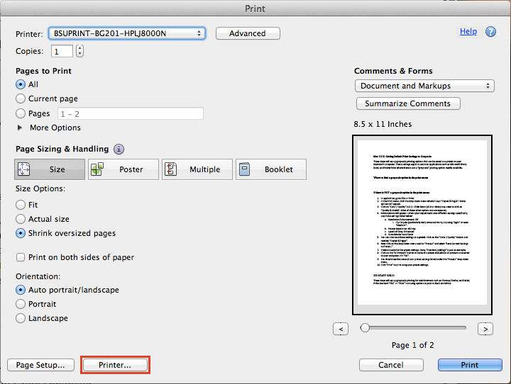 lower the file size of a pdf in adobe reader x for mac